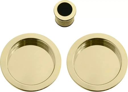 Round Flushpull Kit - 55mm - PB
