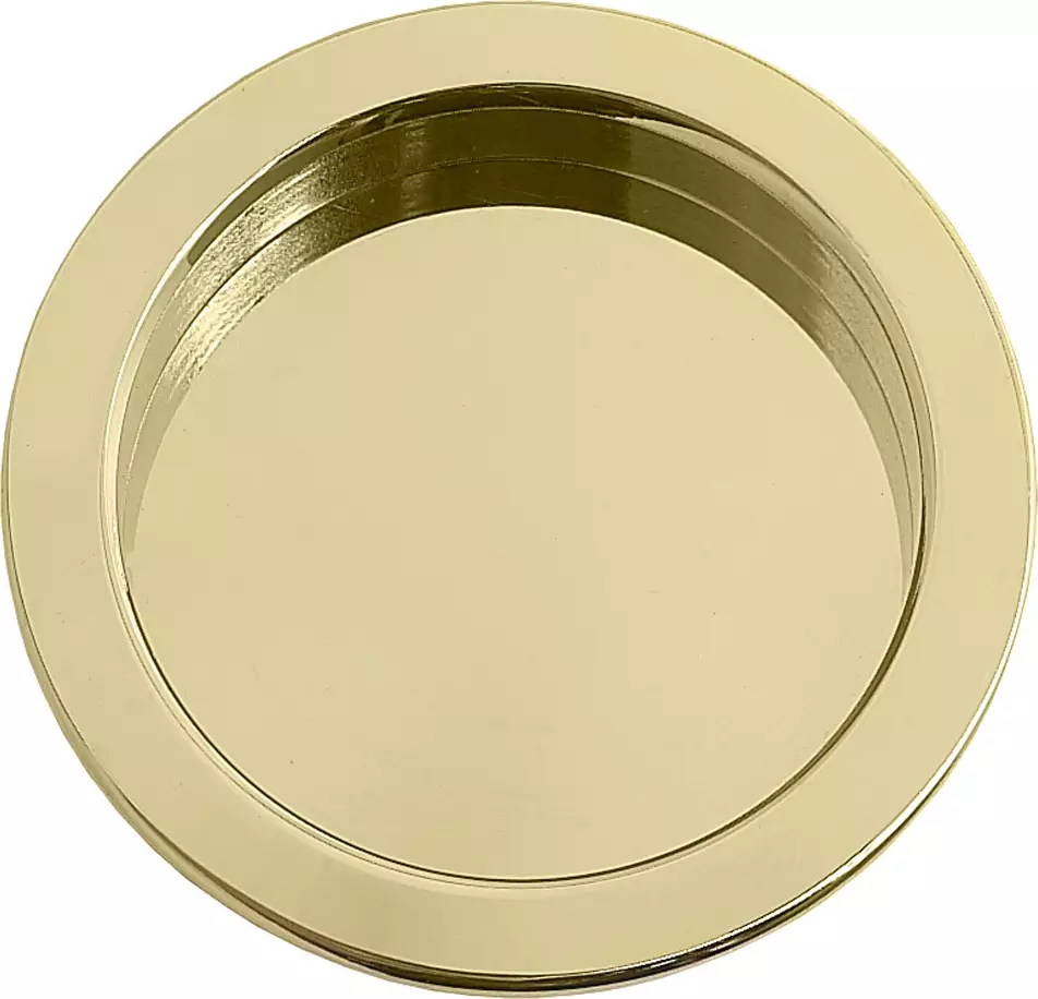 Round Flushpull - 55mm - PB