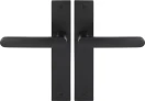 Modella - Longplate Lever Set - BLK
