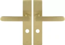 Modella - Longplate Privacy  Lever Set  - MSB