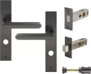 Modella - Longplate Privacy Set - Magn. Latch - GN