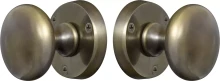 Traditional Round Sutton Knob on Rose