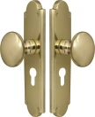 Sutton Victorian Longplate - Euro 48mm Handles - PB