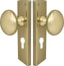 Sutton Square Longplate - Euro Handles - UB