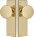 Sutton Square Longplate - Handles - PB