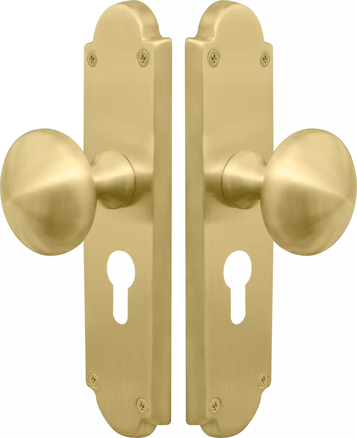 Sutton Victorian Longplate - Euro 48mm Handles - MSB