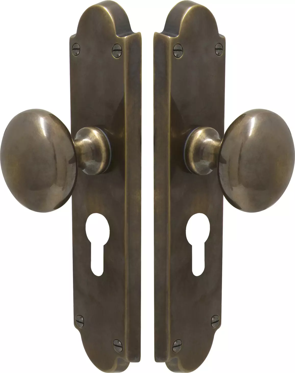 Sutton Victorian Longplate - Euro 48mm Handles - ORB