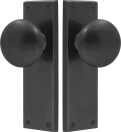 Sutton Square Longplate - Handles - BLK