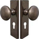 Sutton Square Longplate - Euro Handles - AB