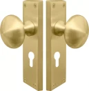 Sutton Square Longplate - Euro Handles - MSB