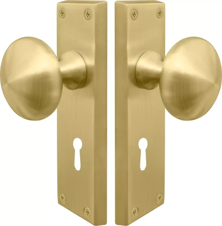 Sutton Square Longplate - Lever Handles - MSB