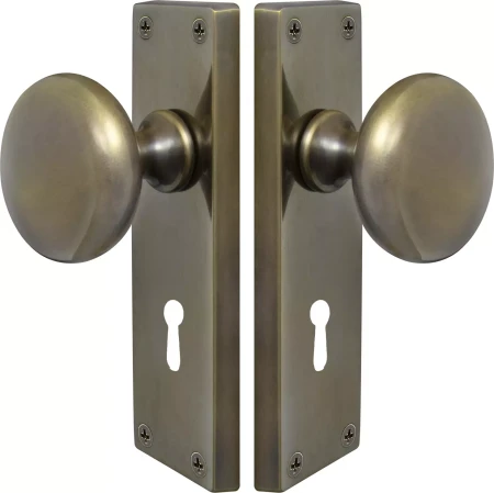 Sutton Square Longplate - Lever Handles - ORB