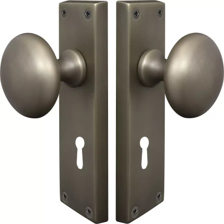 Sutton Square Longplate - Lever Handles - RB