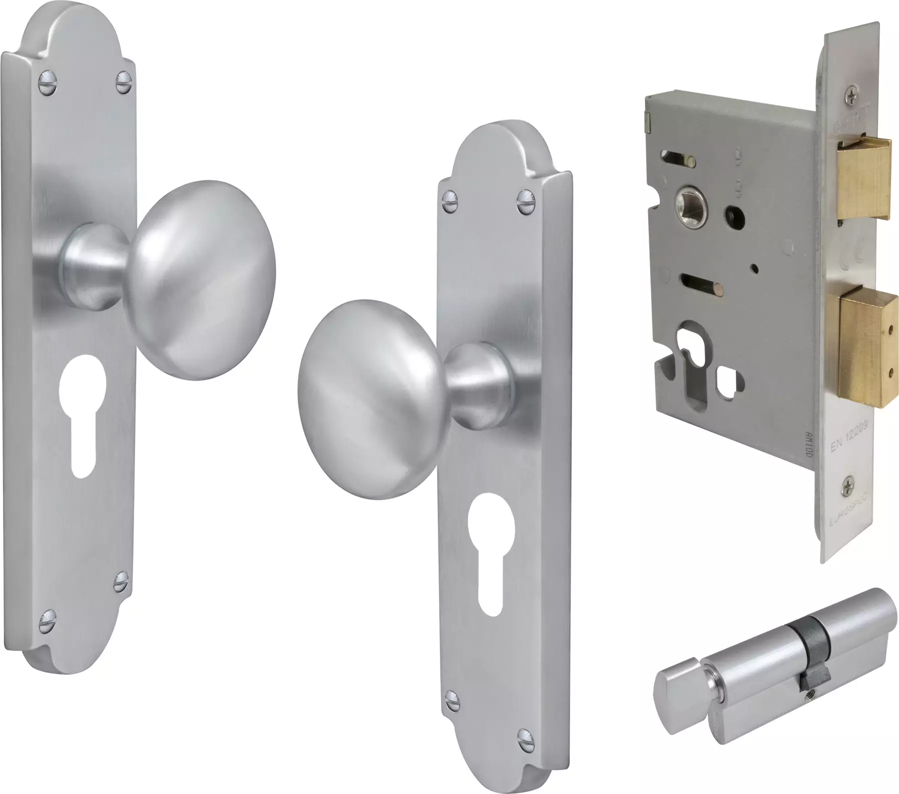 Sutton Victorian Longplate - Entrance Set - K/T - PC