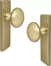Sutton Square Longplate - Passage Set - UB
