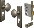 Sutton Square Longplate - Entrance Set - K/T - RB