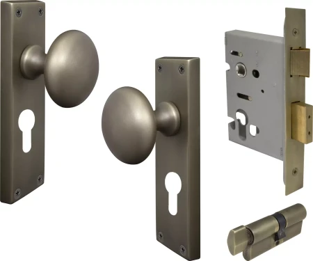Sutton Square Longplate - Entrance Set - K/T - RB
