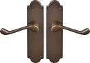 York Lever Victorian Plate - Handle Set - AB