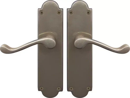 York Lever Victorian Plate - Handle Set - NB