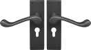 York Lever Longplate - Euro 48mm Handles - DRB