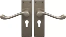 York Lever Longplate - Euro 48mm Handles - NB