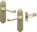 York Lever Victorian Plate - Passage Set - USB