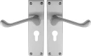 York Lever Longplate - Euro 48mm Handles - PC