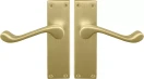 York Lever Longplate - Handle Set - MSB