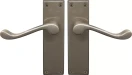 York Lever Longplate - Handle Set - NB