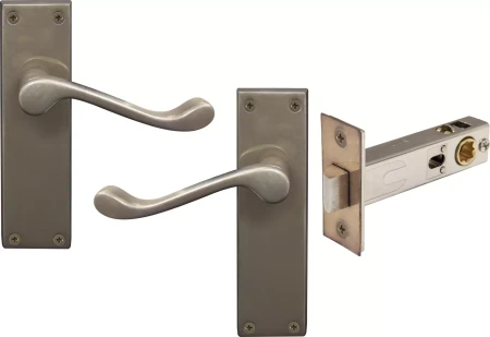 York Lever Longplate - Passage Set - NB
