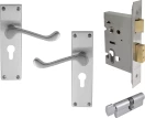 York Lever Longplate - Entrance Set - K/T - PC