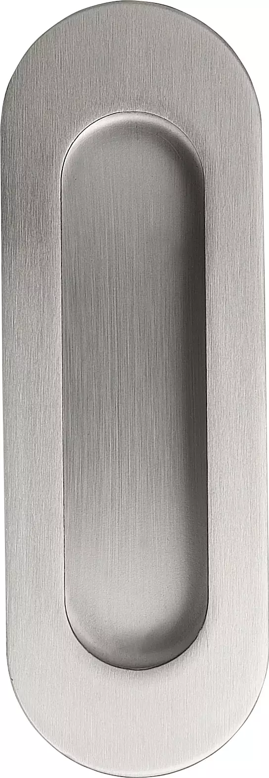 Oval Flush Pull - Con Fix - 120 x 40mm Oval Flush Pull - Con Fix - 120 x 40mm