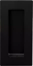 Square Flush Pull - Con Fix - 102 x 51mm - BLK