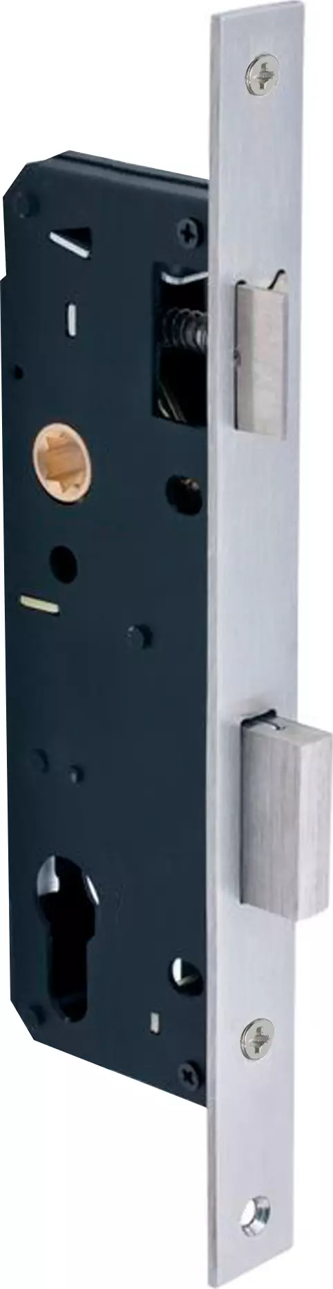 Euro Mortice Lock - 85mm Pitch - 35mm B/Set - SS Euro Mortice Lock - 85mm Pitch - 35mm B/Set - SS