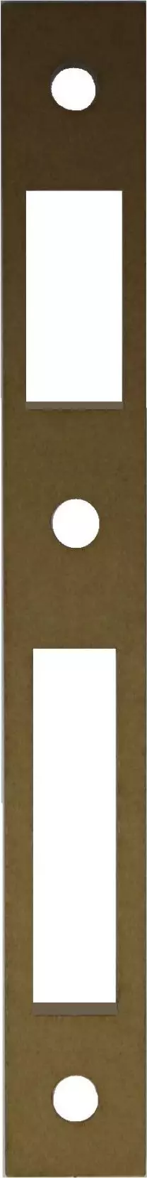 Alu Frame Strike Packers For 1143/1142 Lock - 8/10mm Alu Frame Strike Packers For 1143/1142 Lock - 8/10mm