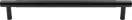 Planar Brass Cabinet Handle - 260mm - BLK