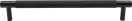 Vertex Brass Cabinet Handle - 260mm - BLK