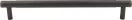 Planar Brass Cabinet Handle - 260mm - DRB
