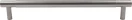 Planar Brass Cabinet Handle - 260mm - GN