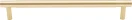 Planar Brass Cabinet Handle - 260mm - MSB