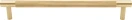Vertex Brass Cabinet Handle - 260mm - MSB