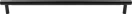 Planar Brass Cabinet Handle - 360mm - BLK