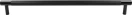 Orizon Brass Cabinet Handle - 360mm - BLK
