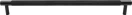 Vertex Brass Cabinet Handle - 360mm - BLK
