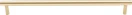 Planar Brass Cabinet Handle - 360mm - MSB