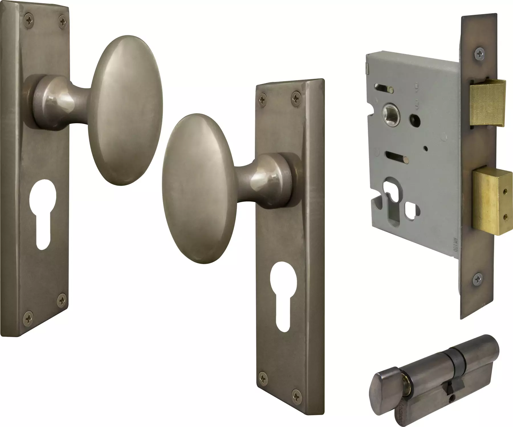 Camden Square Longplate - Entrance Set - K/T - NB