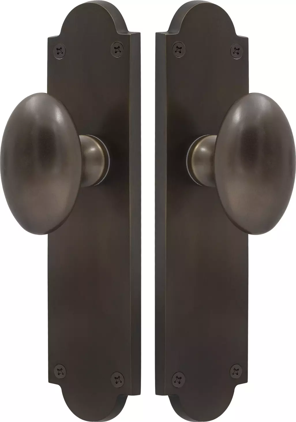 Camden Knob Victorian Longplate - Handles - AB