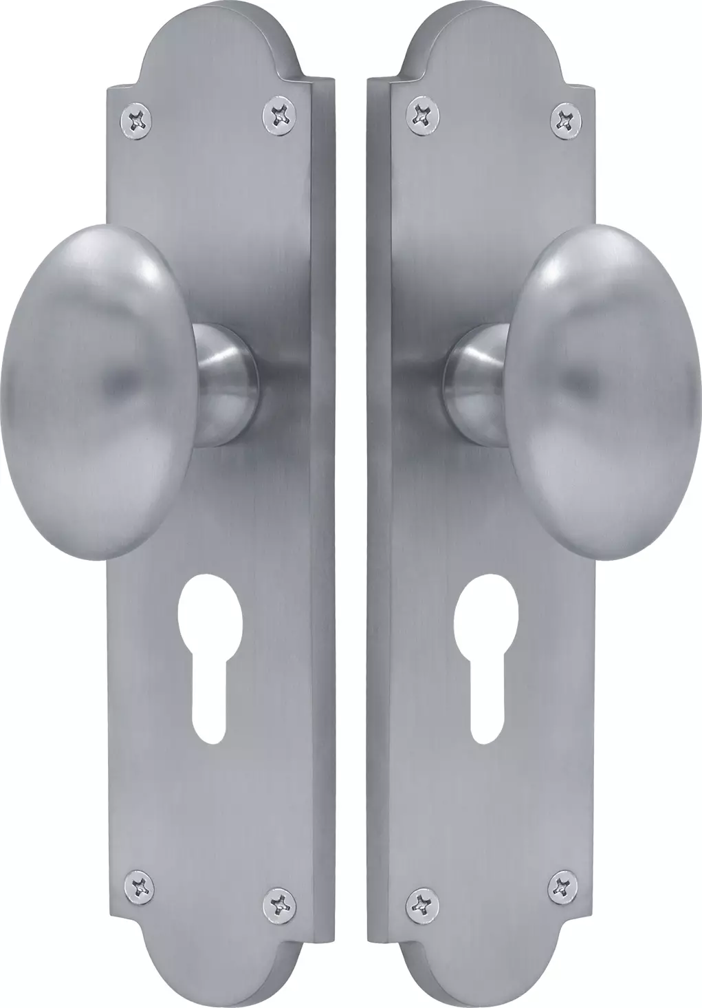 Camden Knob Victorian Longplate - Euro 48 Handles - PC