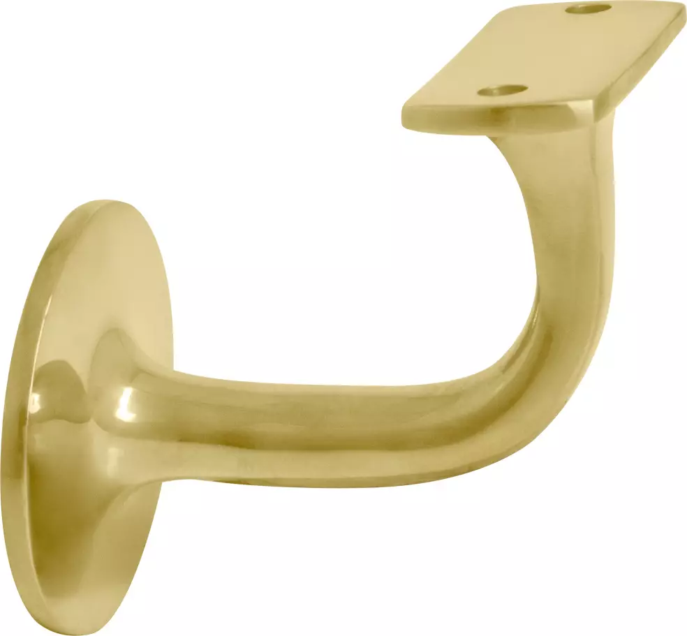 Stair Rail Bracket - Flat Mount 60mm - PB