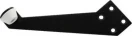 Overhead Door Stop - LH - BLK